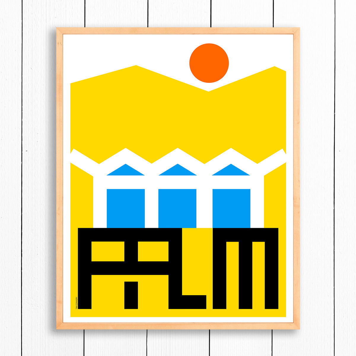 PALM SPRINGS / STEEL ROOF / PRINT