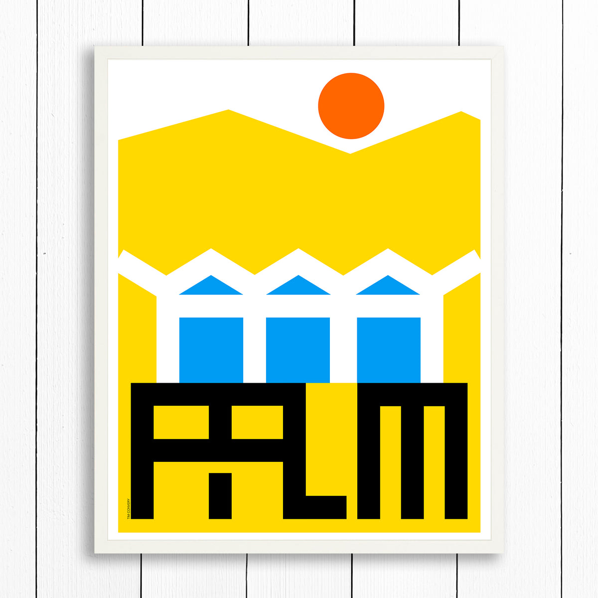 PALM SPRINGS / STEEL ROOF / PRINT