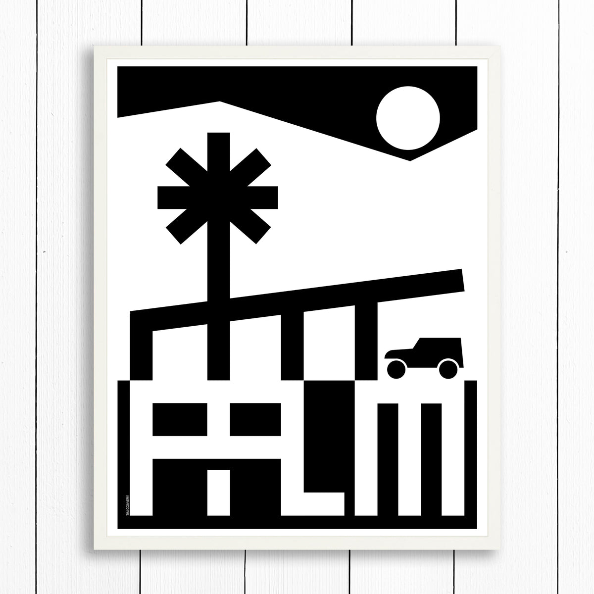 PALM SPRINGS / CAR / PRINT