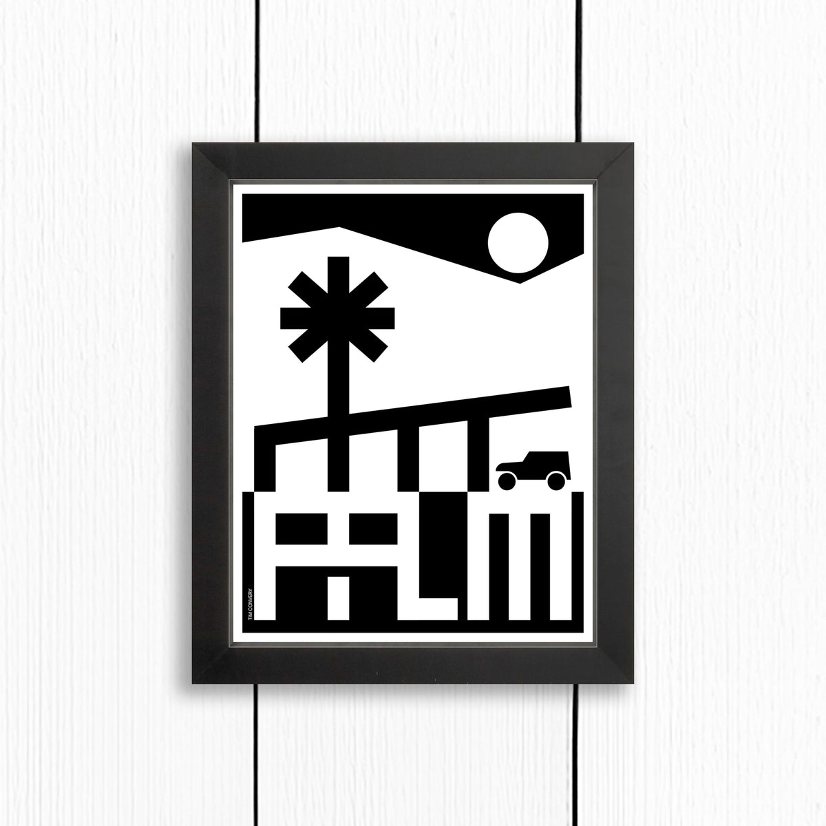 PALM SPRINGS / CAR / PRINT