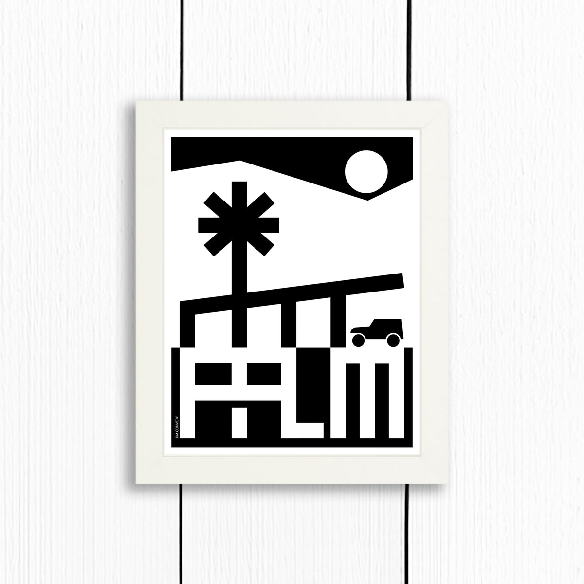 PALM SPRINGS / CAR / PRINT