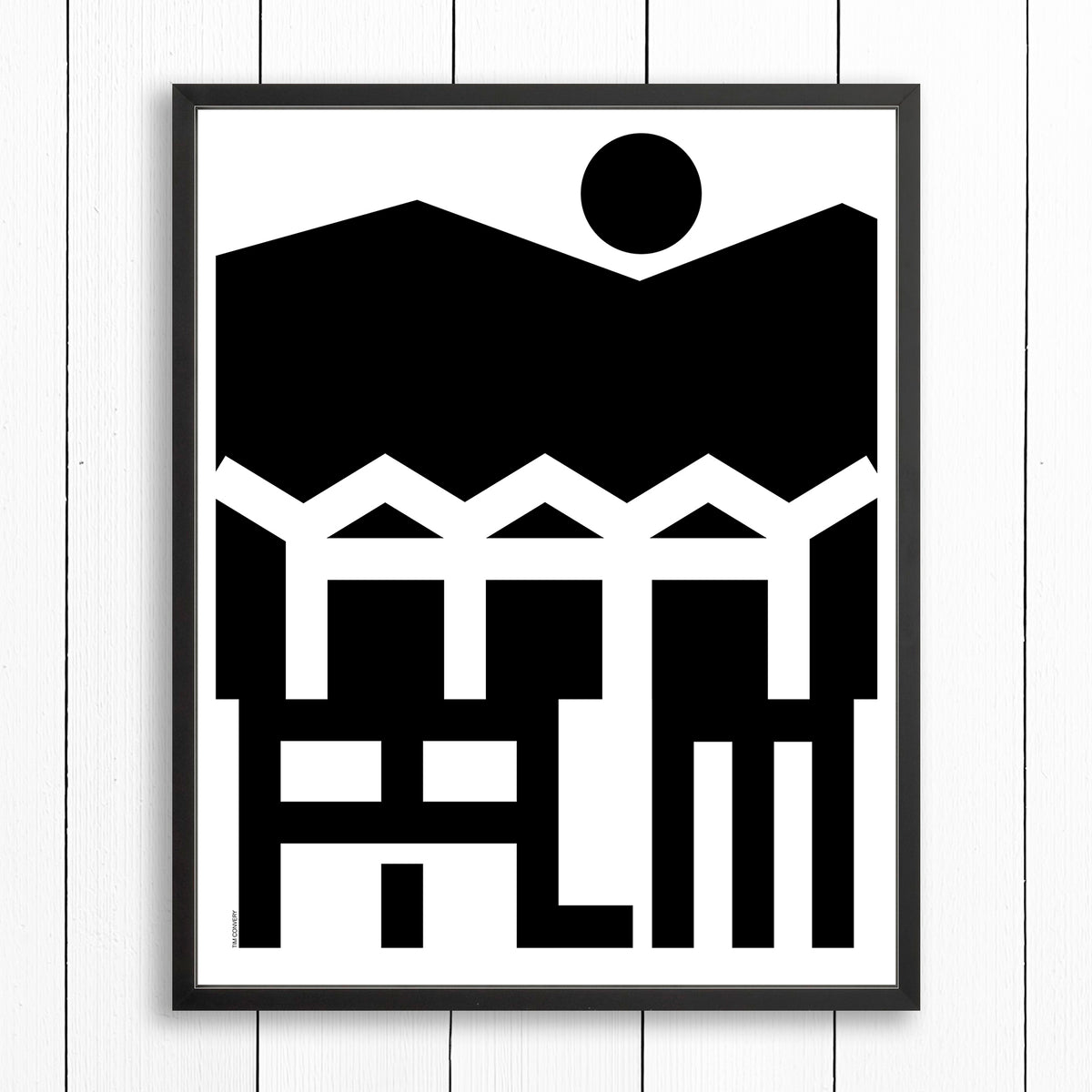 PALM SPRINGS / STEEL ROOF / PRINT