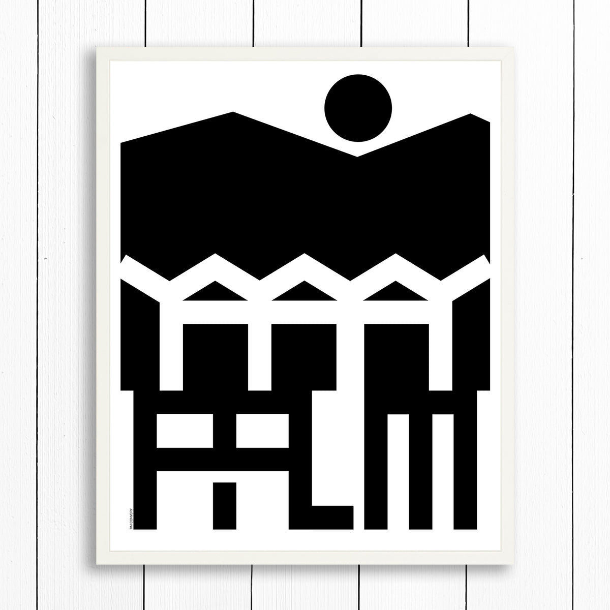 PALM SPRINGS / STEEL ROOF / PRINT