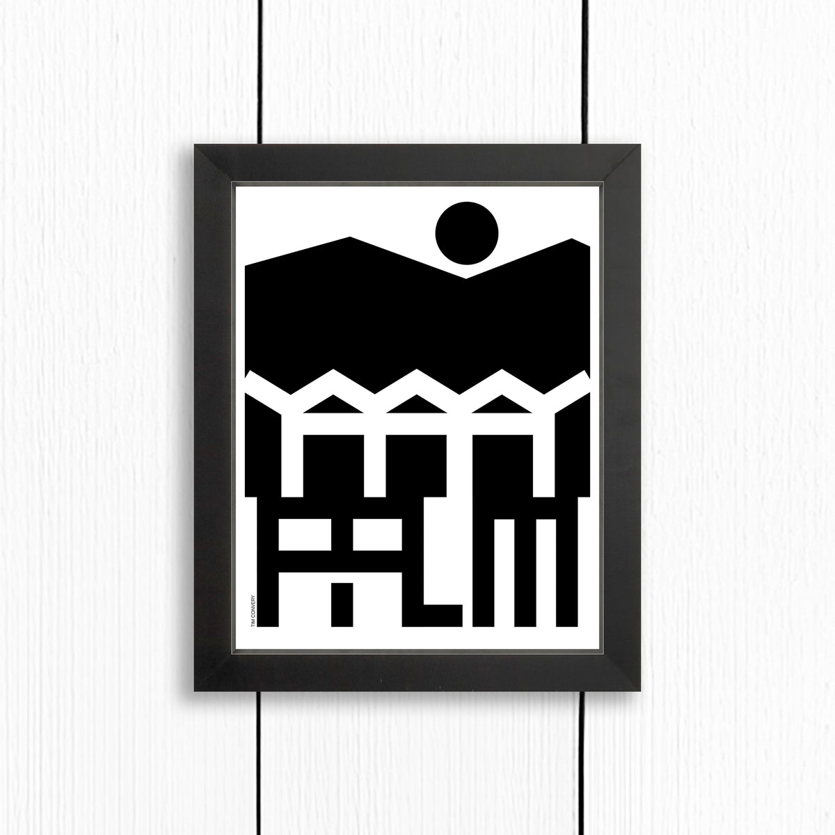 PALM SPRINGS / STEEL ROOF / PRINT