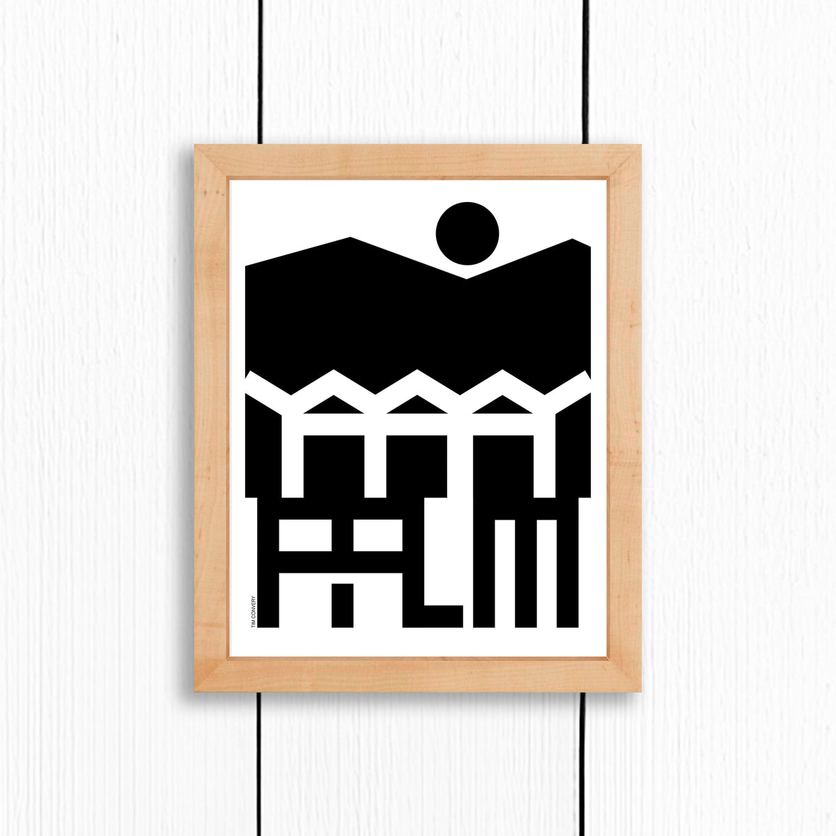 PALM SPRINGS / STEEL ROOF / PRINT