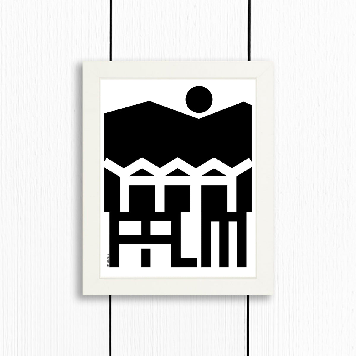 PALM SPRINGS / STEEL ROOF / PRINT