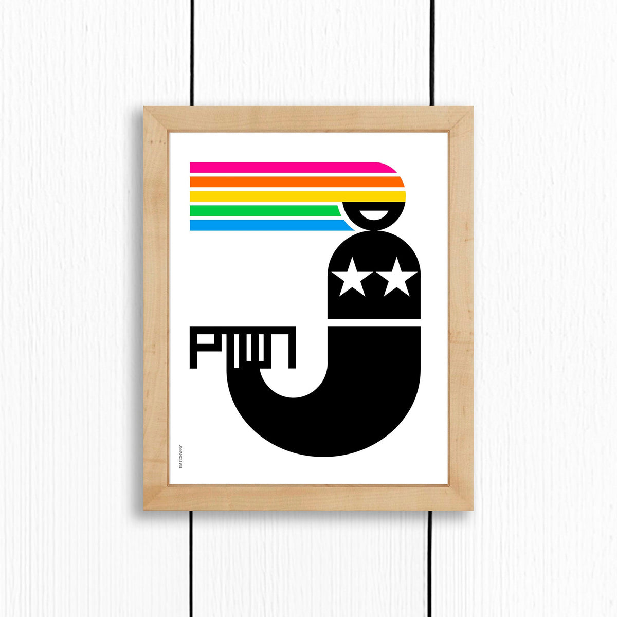PTOWN / MERMAID RNBW / PRINT - COLOR / 8X10 / NATURAL - Artwork