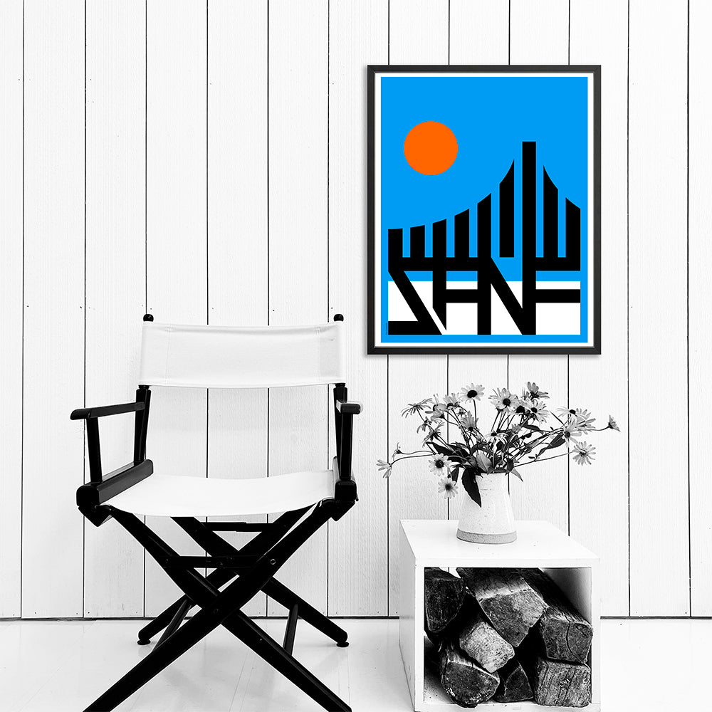 SAN FRANCISCO / GOLDEN GATE / PRINT