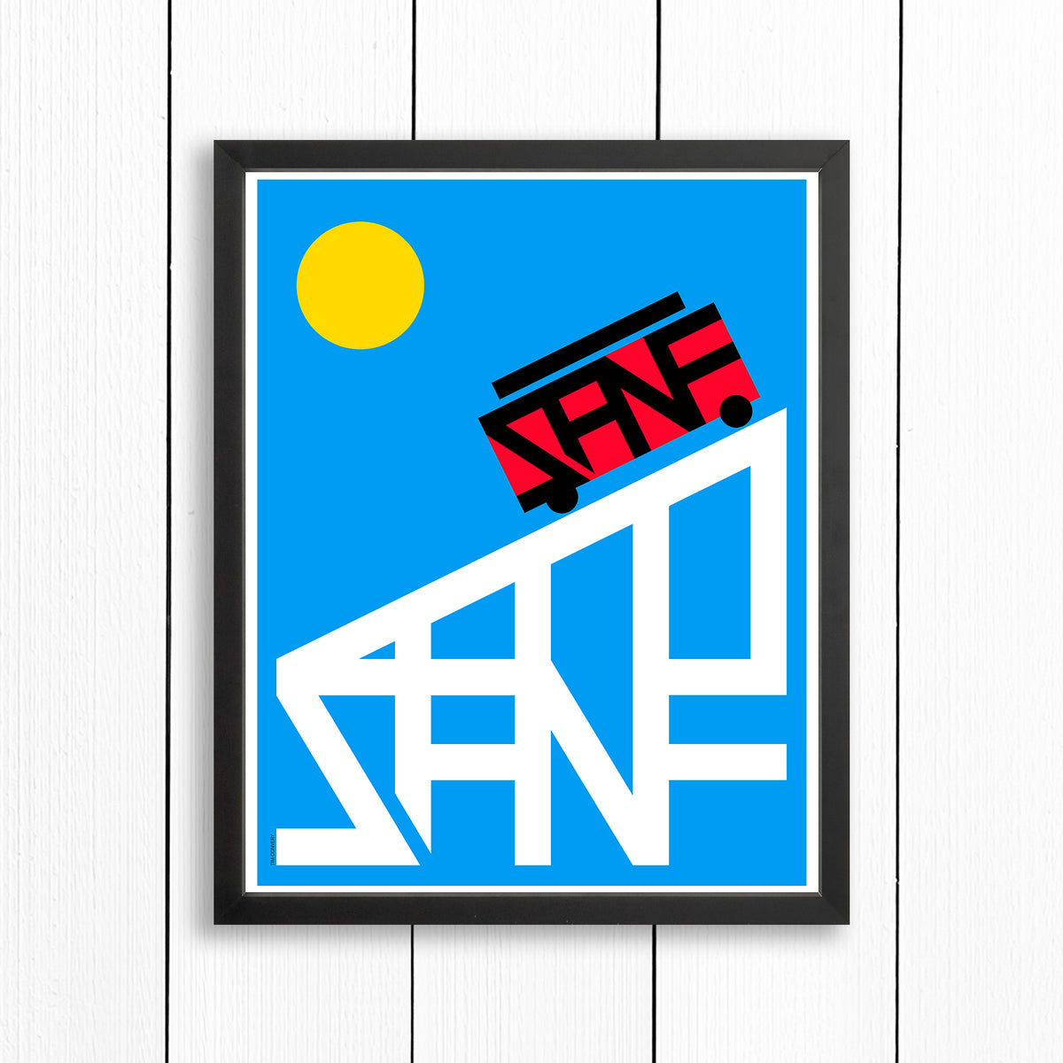 SAN FRANCISCO / CABLE CAR / PRINT