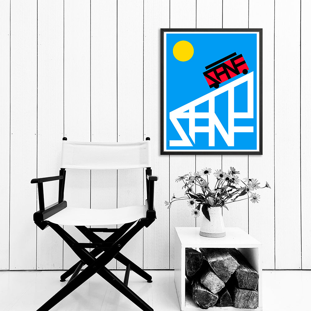 SAN FRANCISCO / CABLE CAR / PRINT