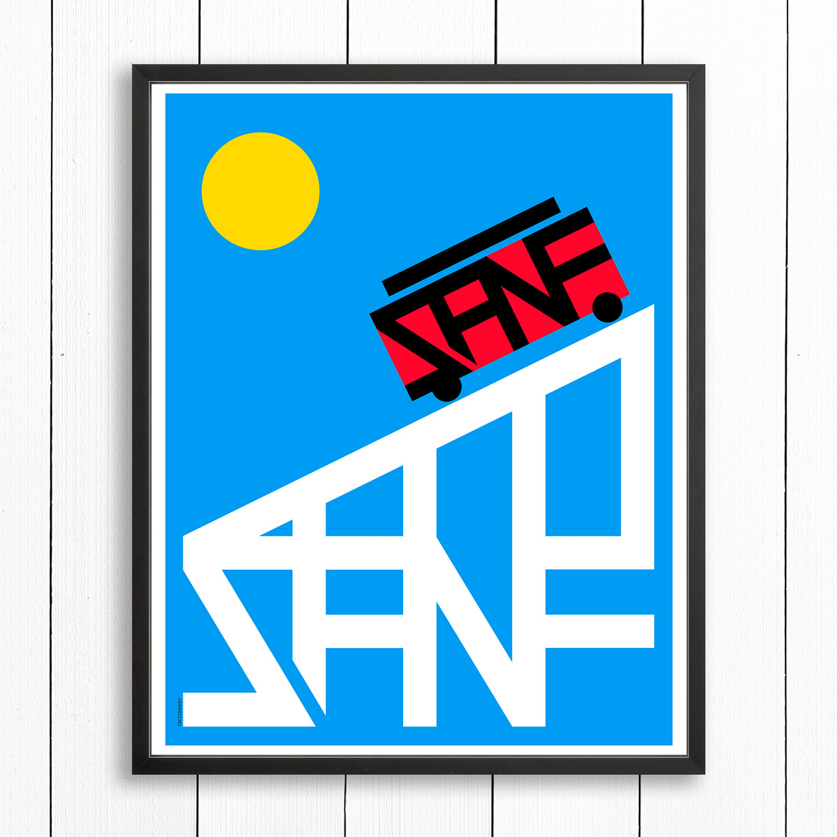 SAN FRANCISCO / CABLE CAR / PRINT