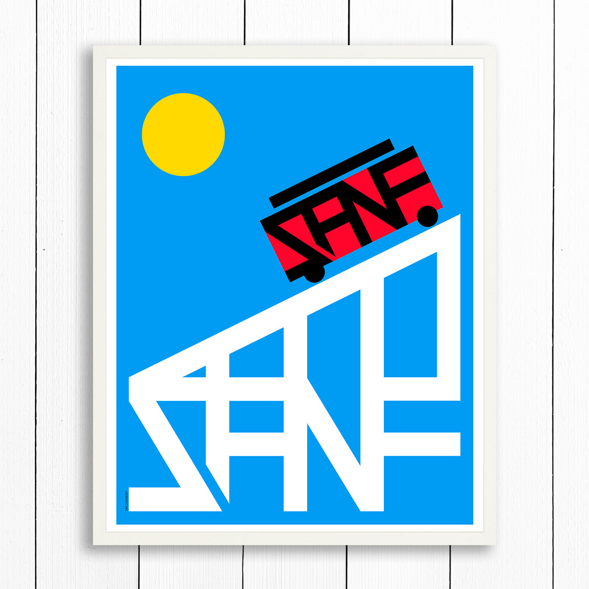 SAN FRANCISCO / CABLE CAR / PRINT