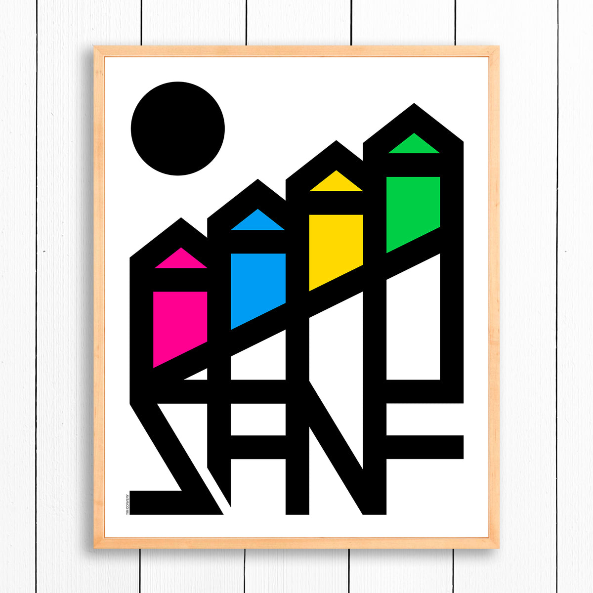 SAN FRANCISCO / PAINTED LADIES / PRINT