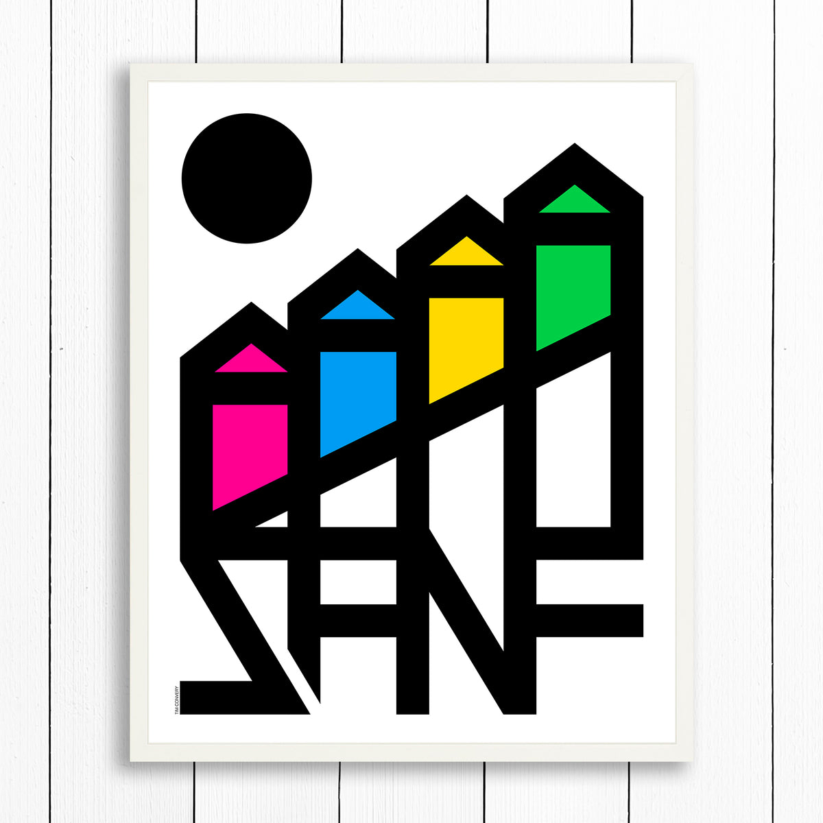 SAN FRANCISCO / PAINTED LADIES / PRINT