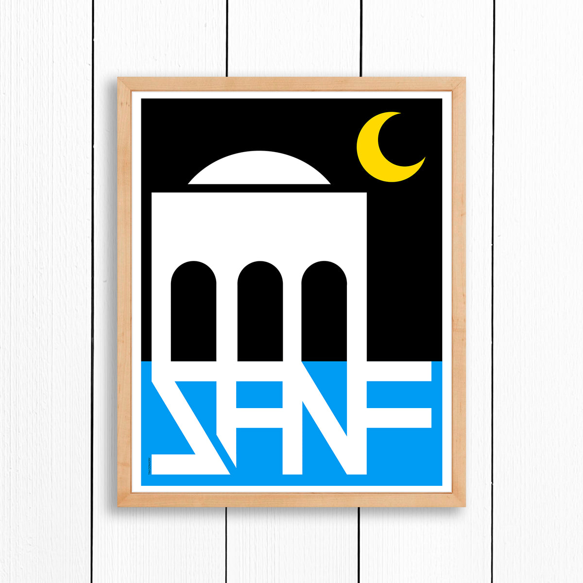 SAN FRANCISCO / PALACE OF FINE ARTS / PRINT