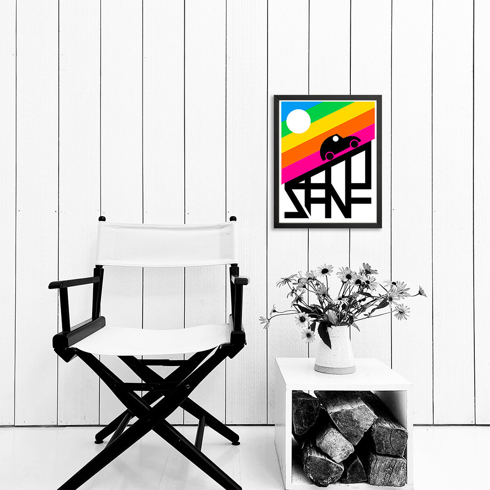 SAN FRANCISCO / RAINBOW / PRINT