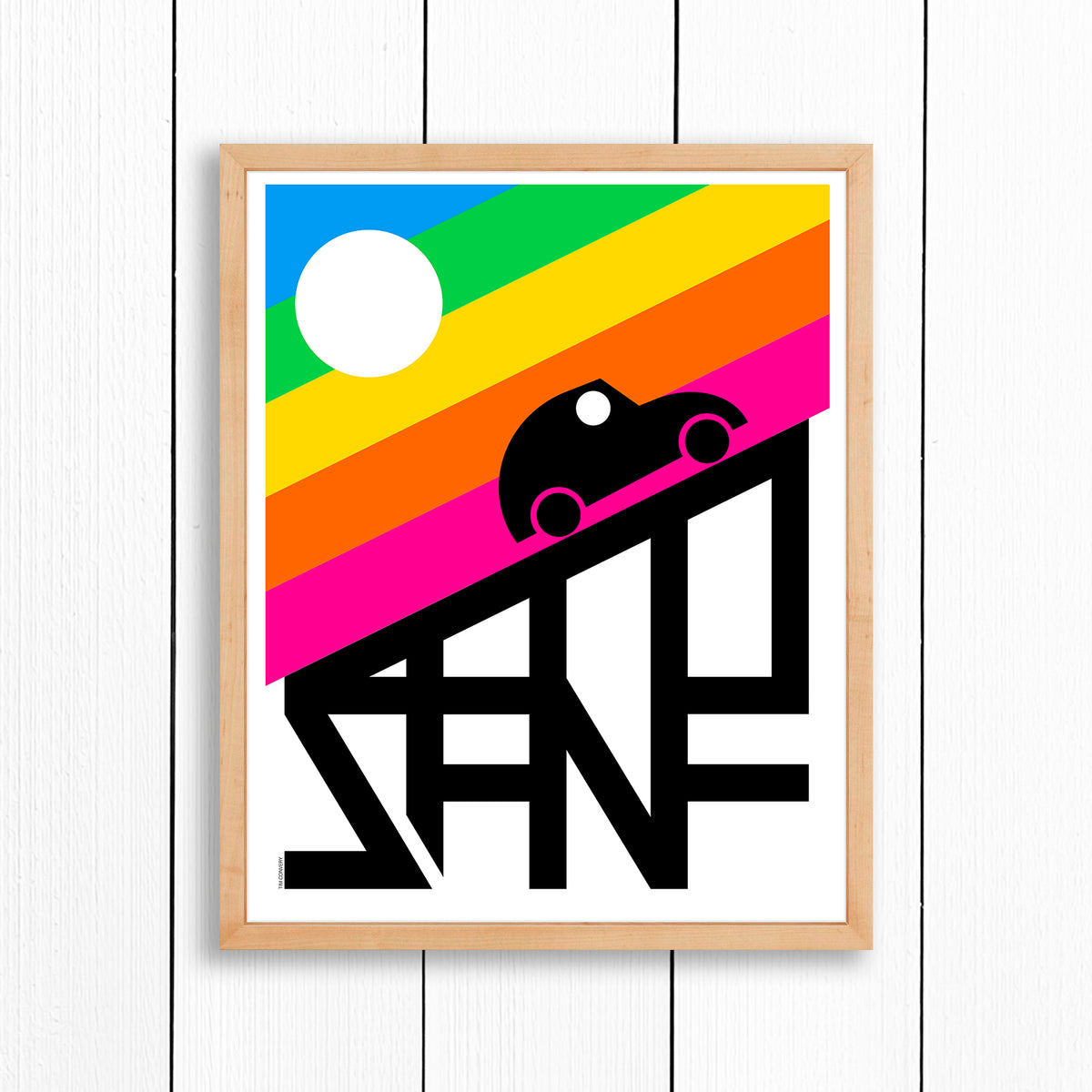 SAN FRANCISCO / RAINBOW / PRINT