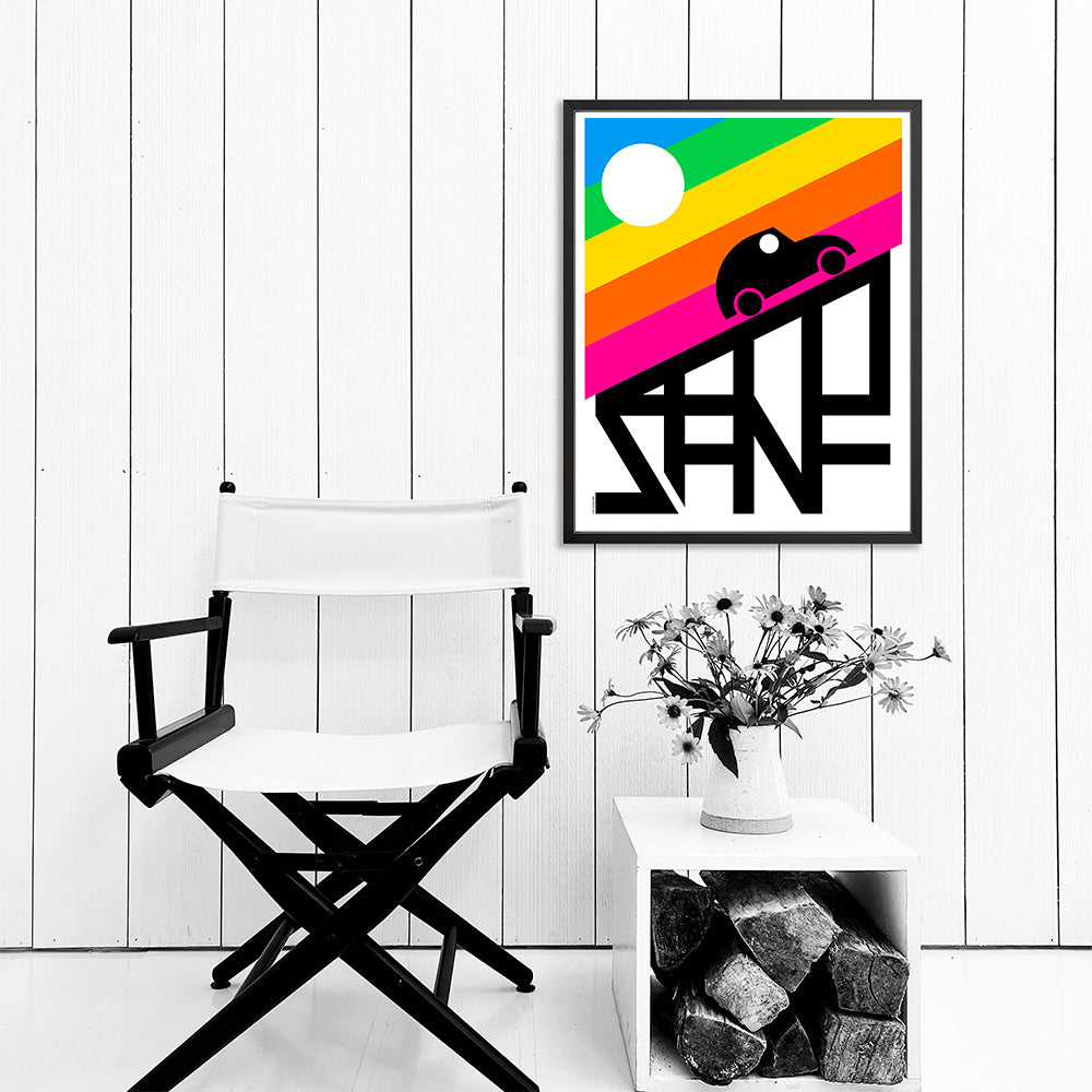 SAN FRANCISCO / RAINBOW / PRINT