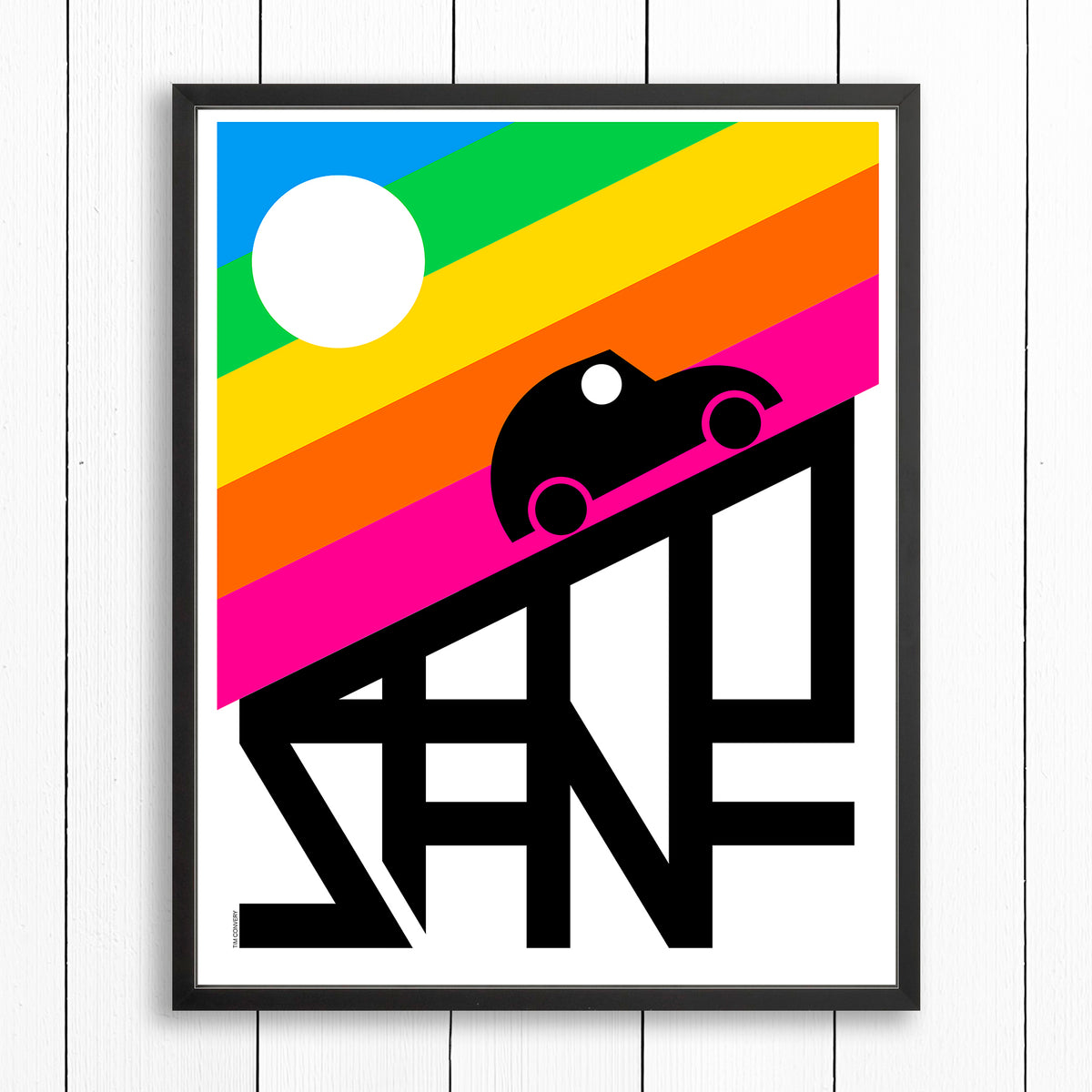 SAN FRANCISCO / RAINBOW / PRINT