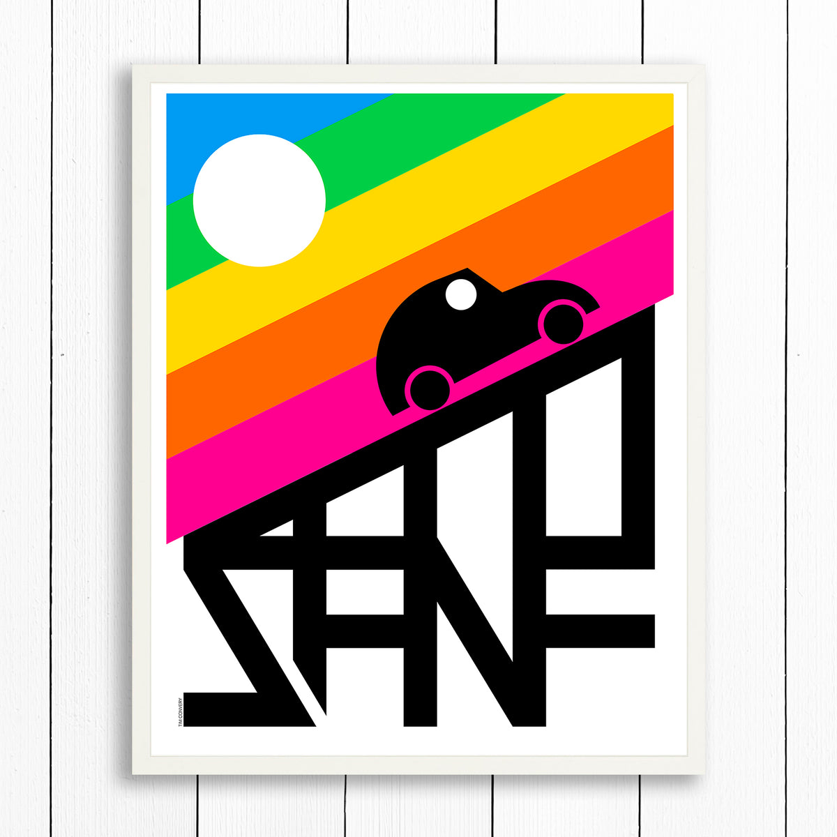 SAN FRANCISCO / RAINBOW / PRINT