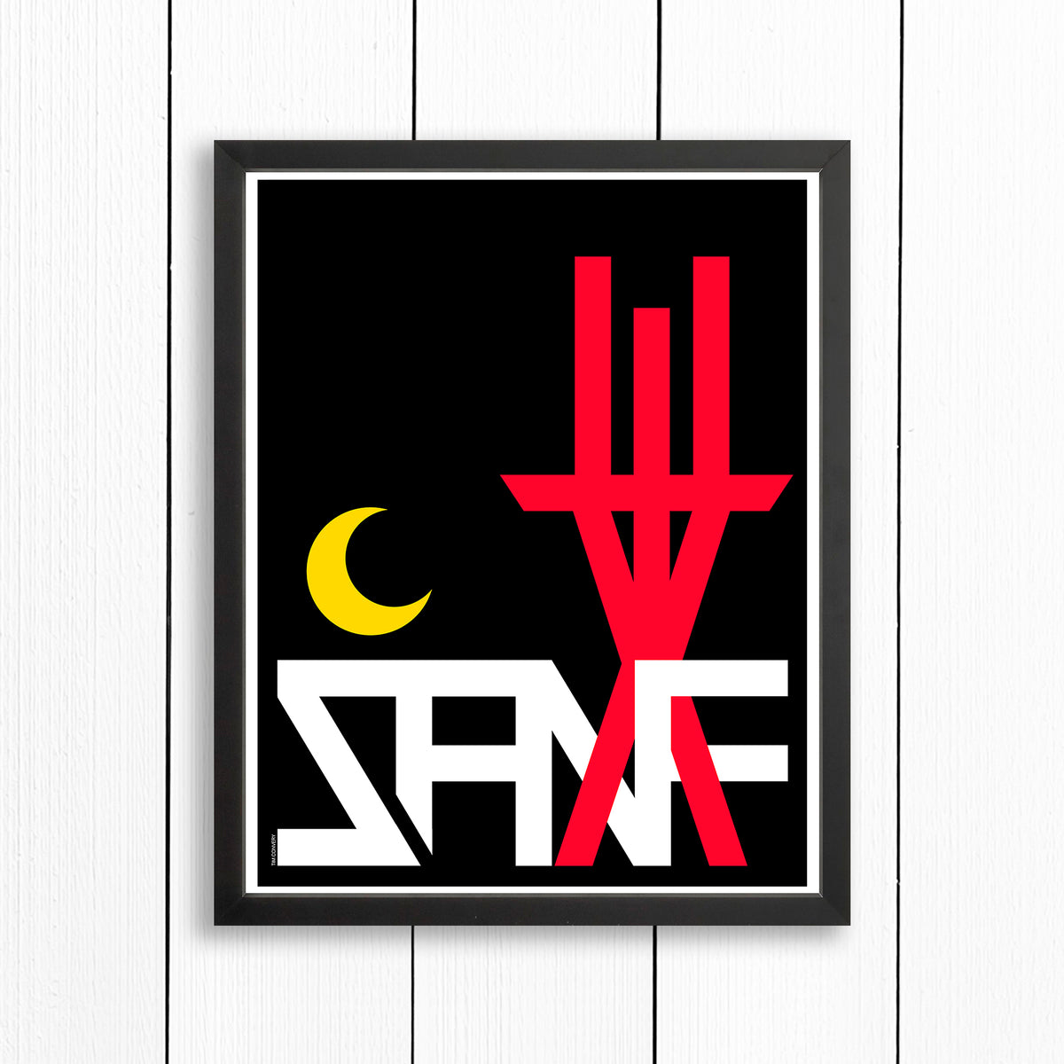 SAN FRANCISCO / SUTRO TOWER / PRINT