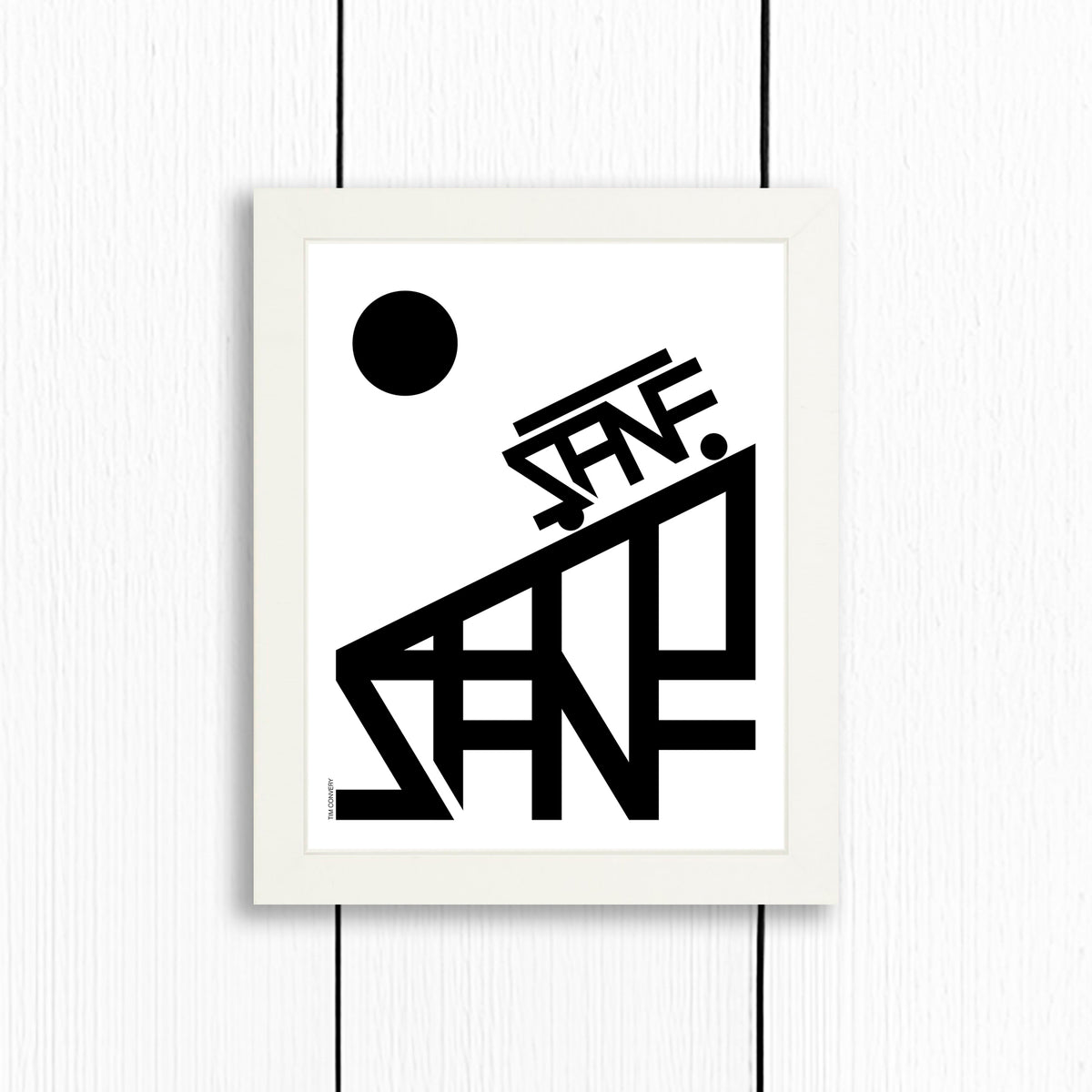 SAN FRANCISCO / CABLE CAR / PRINT