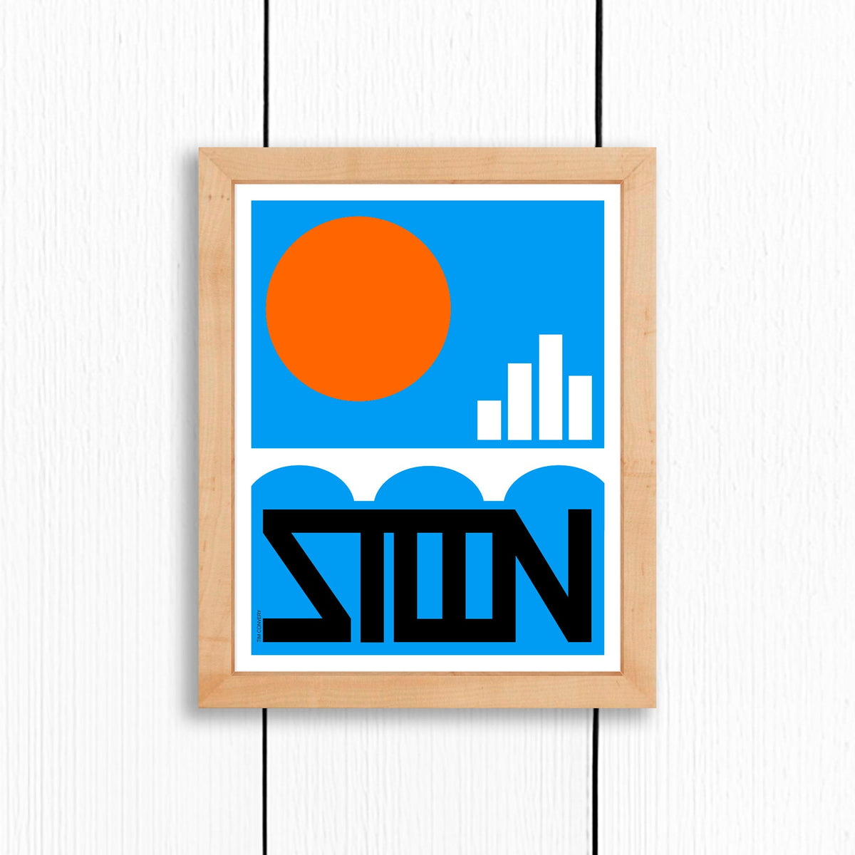 SASKATOON SK / PRINT COLOR / 8X10 / NATURAL Artwork