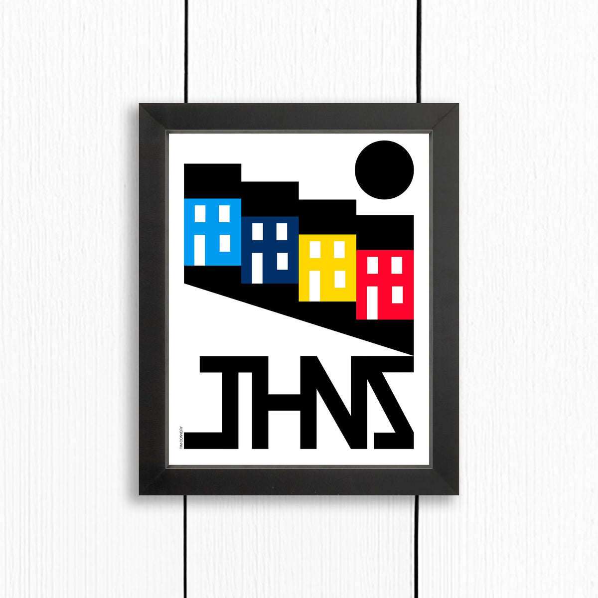 ST JOHNS NF / PRINT COLOR / 8X10 / BLACK Artwork