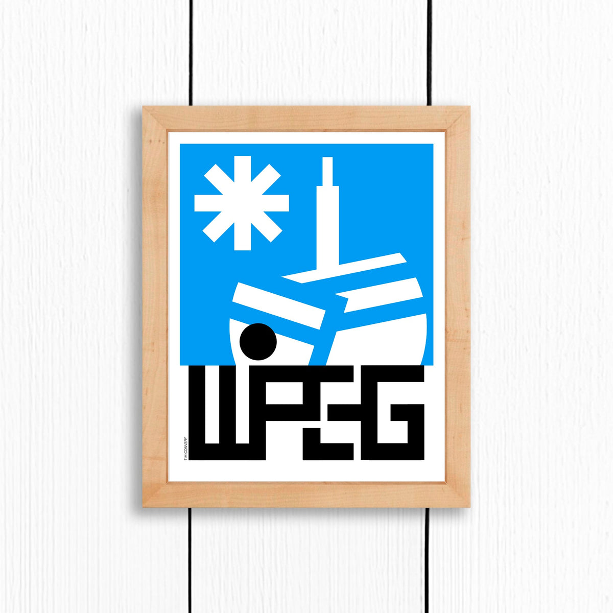 WINNIPEG MB / PRINT COLOR / 8X10 / NATURAL Artwork