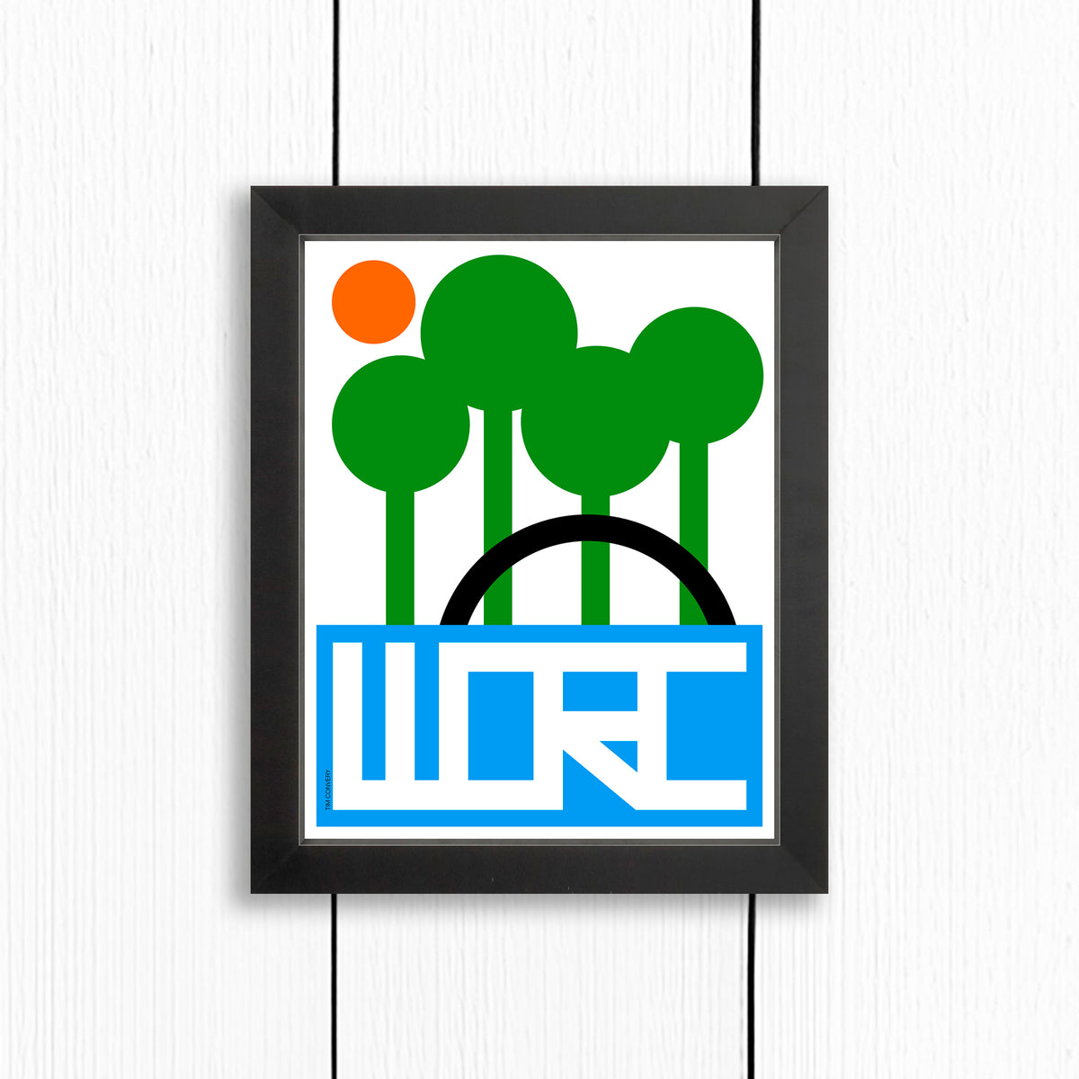 WORCESTER / ELM PARK / PRINT