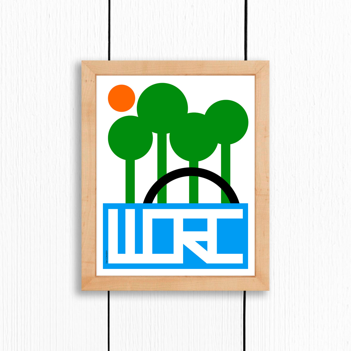 WORCESTER / ELM PARK / PRINT