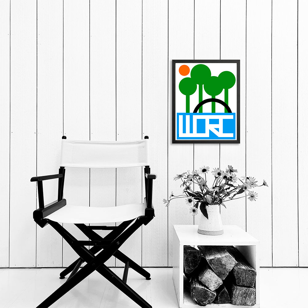 WORCESTER / ELM PARK / PRINT