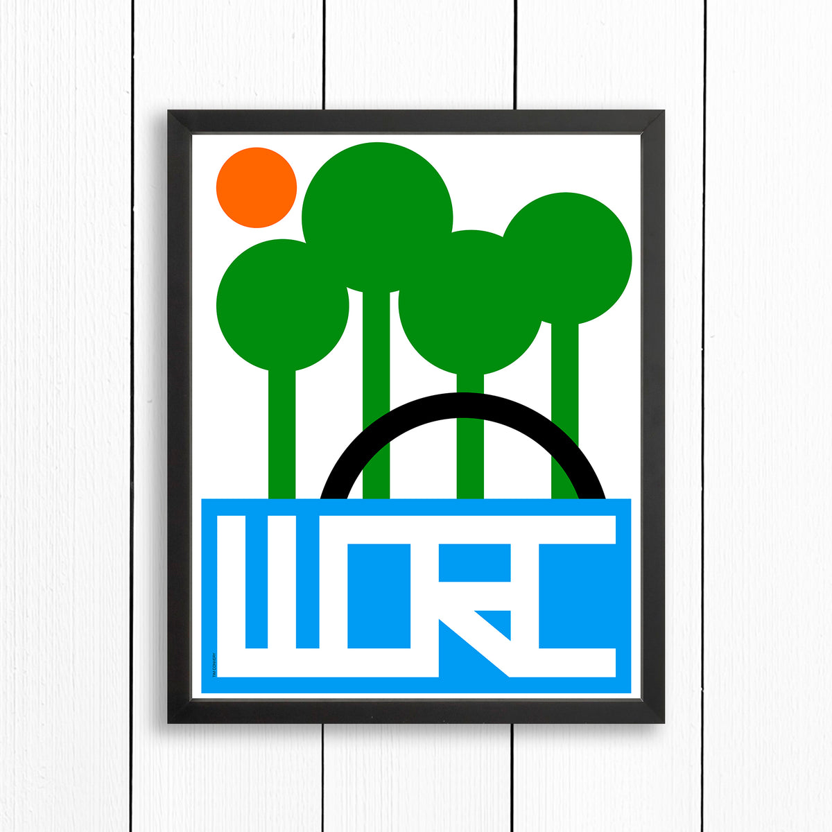 WORCESTER / ELM PARK / PRINT