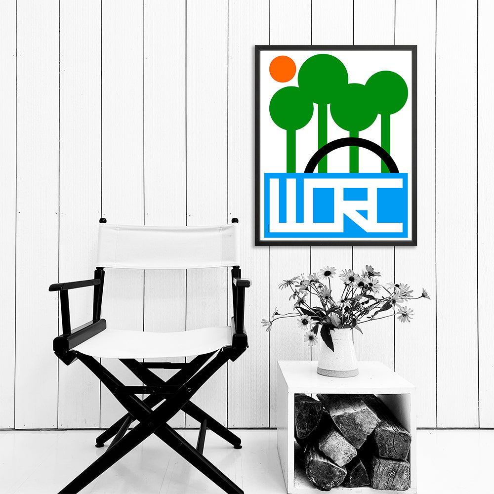 WORCESTER / ELM PARK / PRINT