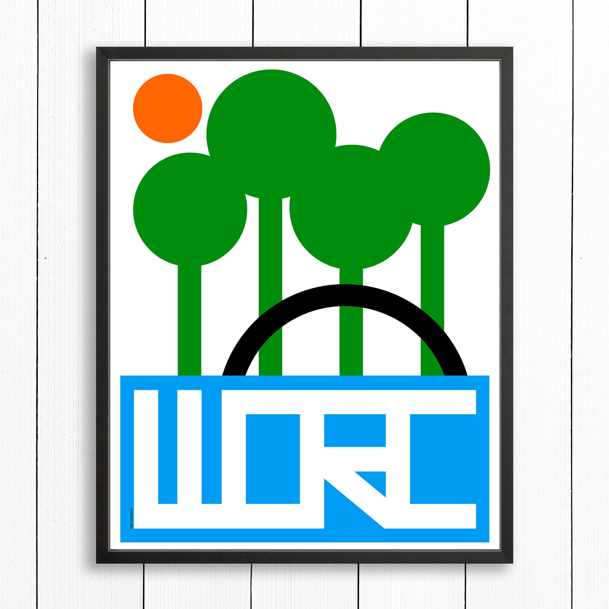 WORCESTER / ELM PARK / PRINT