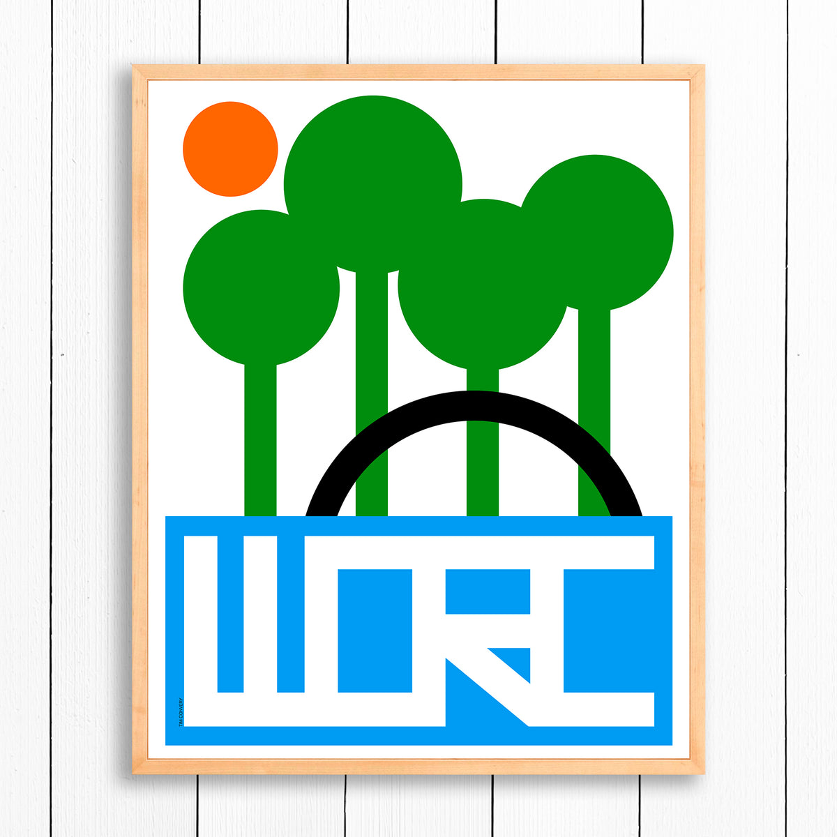 WORCESTER / ELM PARK / PRINT