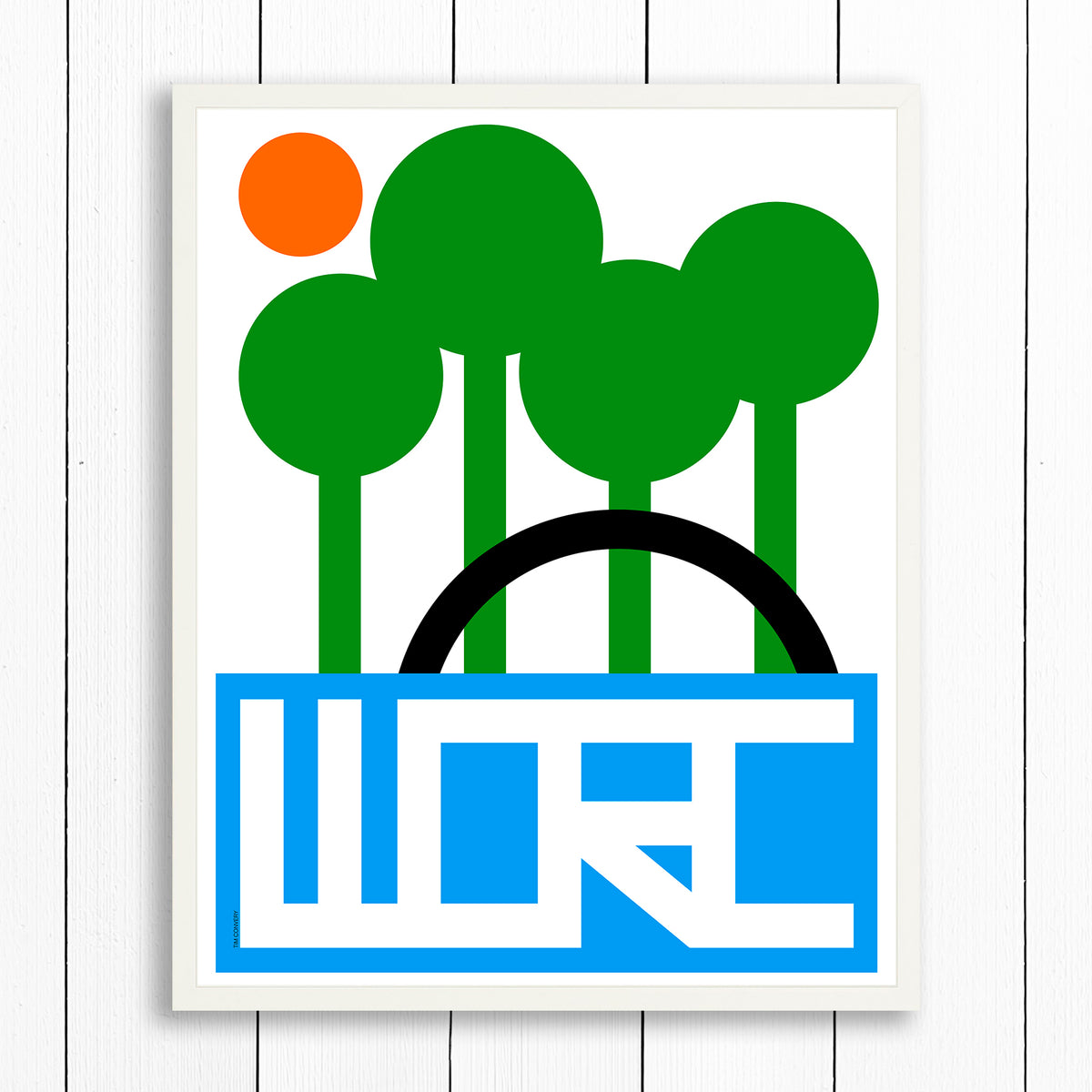 WORCESTER / ELM PARK / PRINT