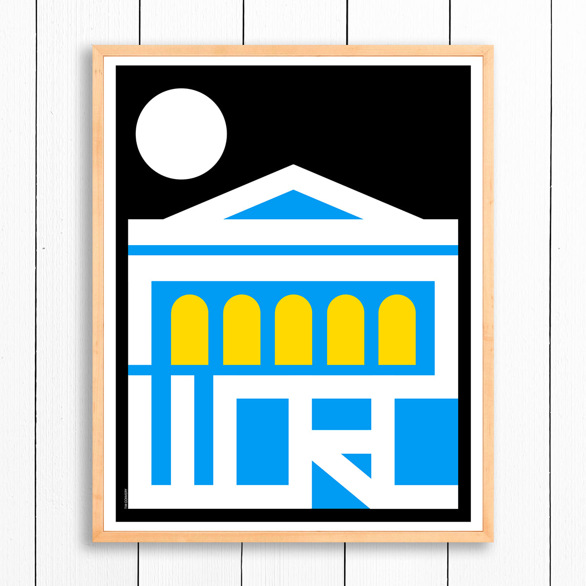 WORCESTER / MECHANICS HALL / PRINT