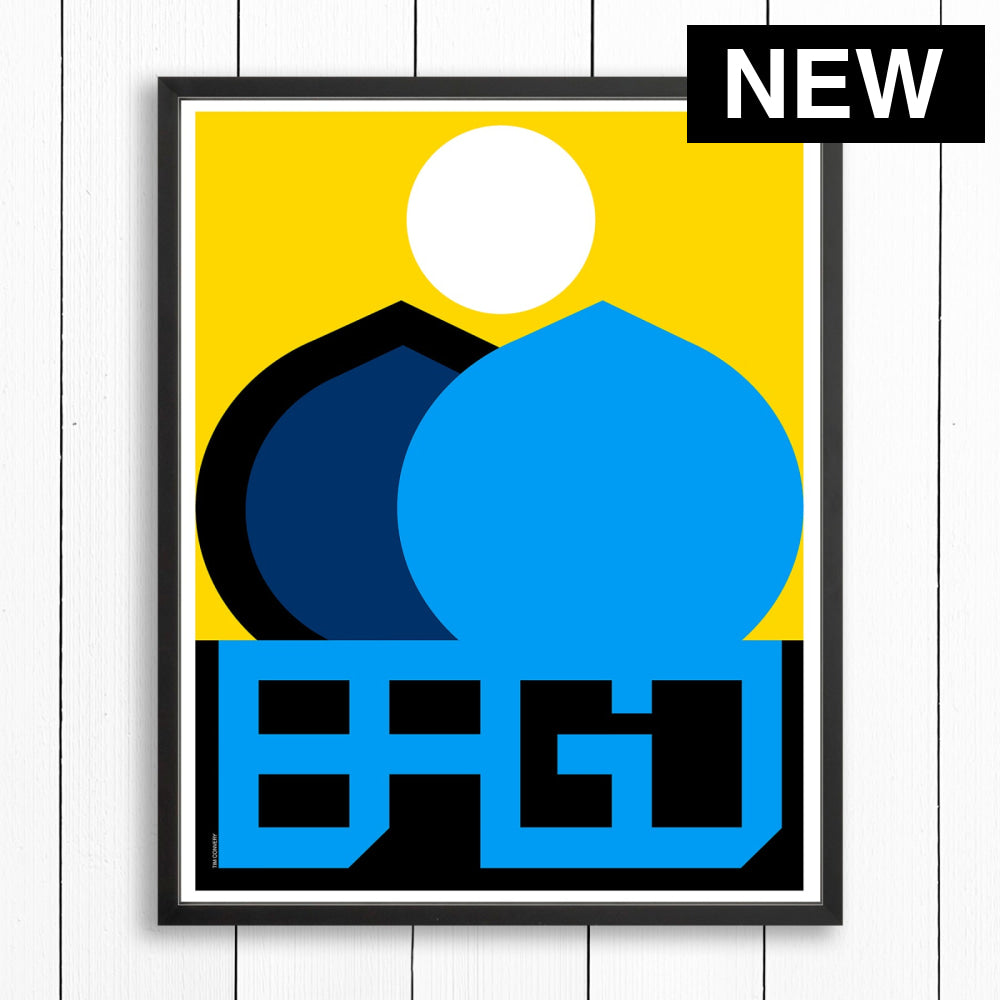 BAGHDAD / PRINT COLOR / 24X30 / BLACK Artwork