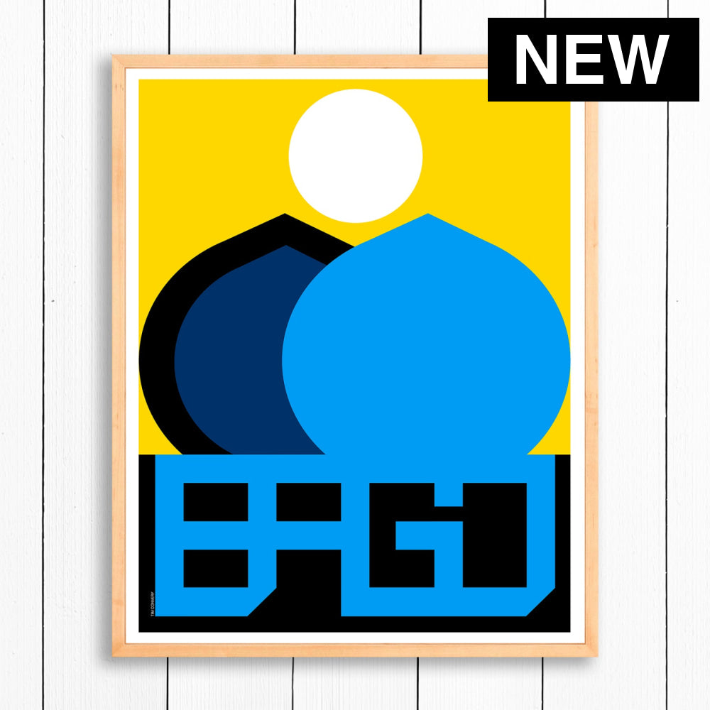 BAGHDAD / PRINT COLOR / 24X30 / NATURAL Artwork