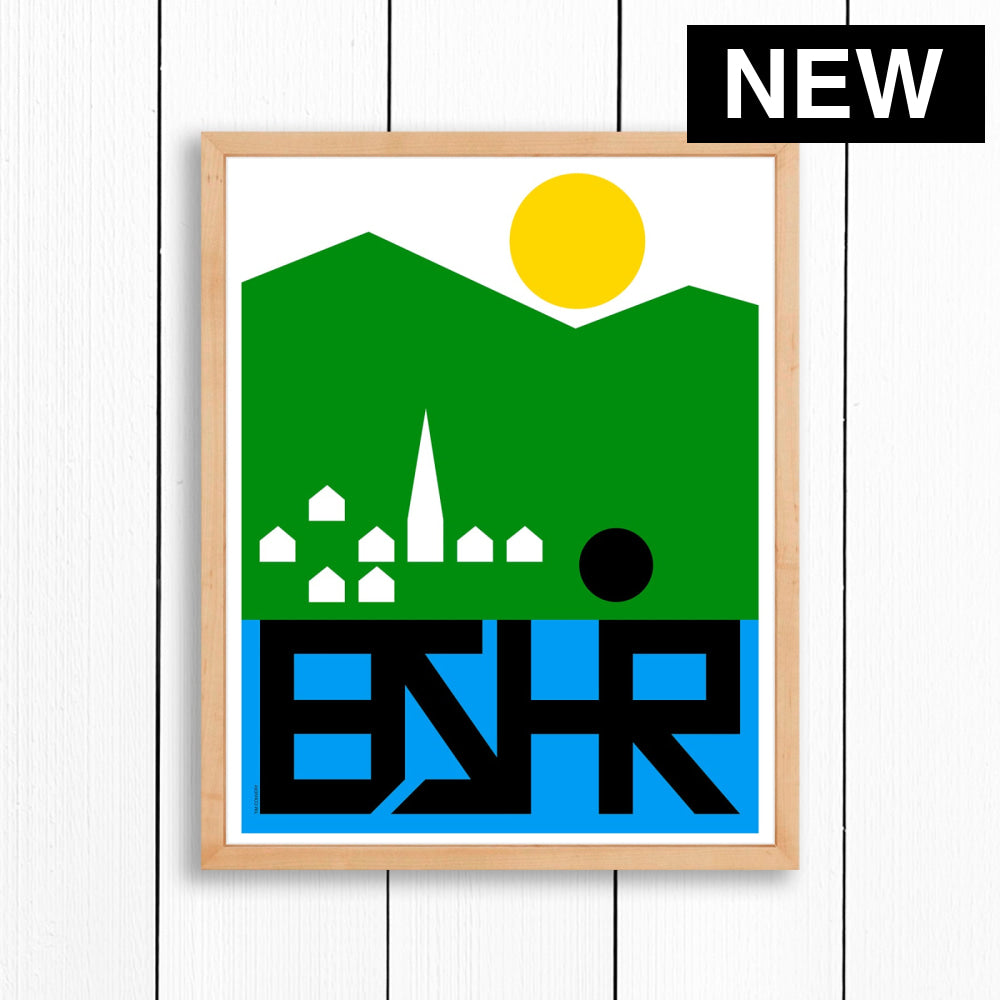 BERKSHIRES / PRINT COLOR / 16X20 / NATURAL Artwork