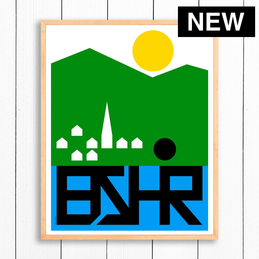 BERKSHIRES / PRINT COLOR / 24X30 / NATURAL Artwork