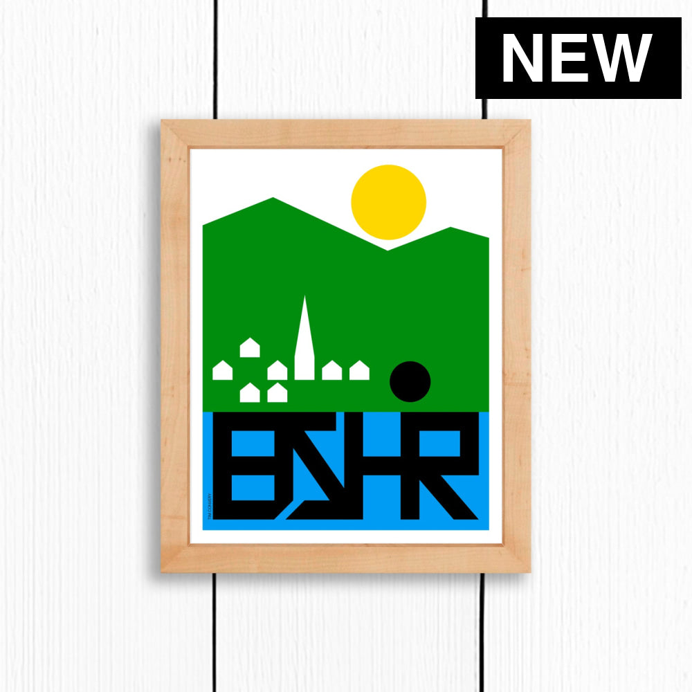 BERKSHIRES / PRINT COLOR / 8X10 / NATURAL Artwork