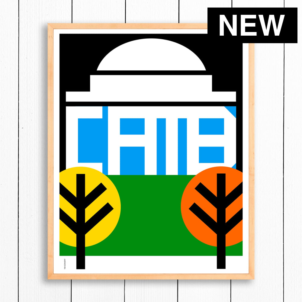 CAMBRIDGE / PRINT COLOR / 24X30 / NATURAL Artwork