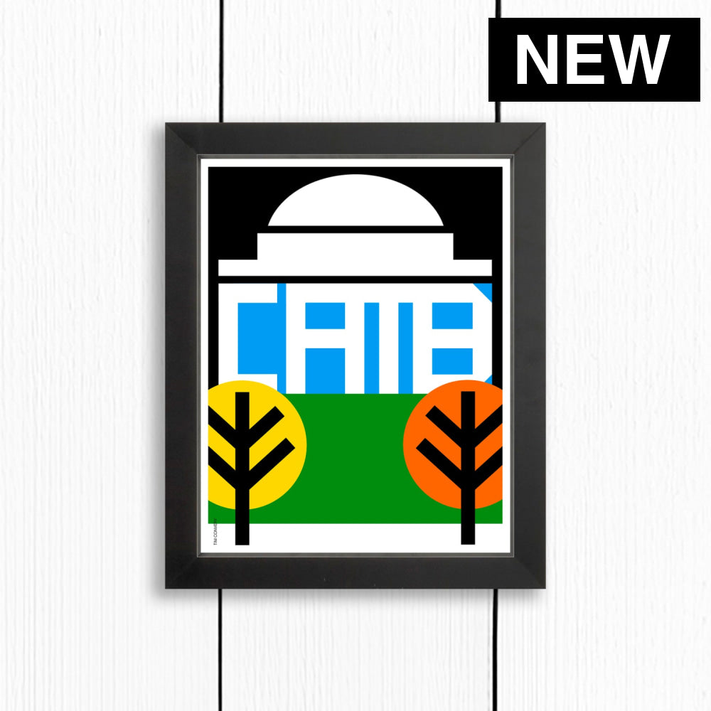 CAMBRIDGE / PRINT COLOR / 8X10 / BLACK Artwork