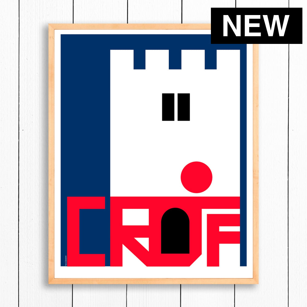 CARDIFF / PRINT COLOR / 24X30 / NATURAL Artwork