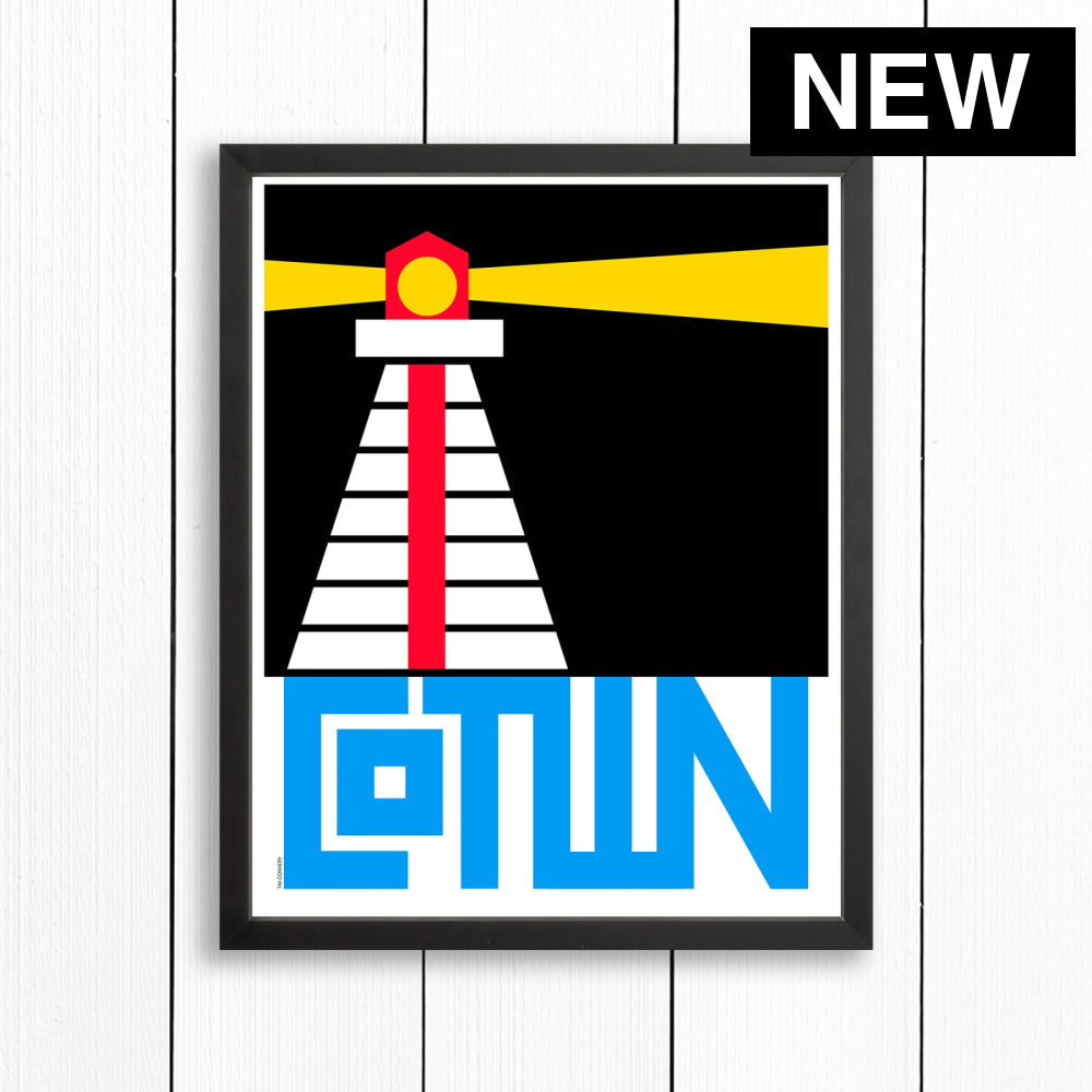 CHARLOTTETOWN PE / PRINT COLOR / 16X20 / BLACK Artwork