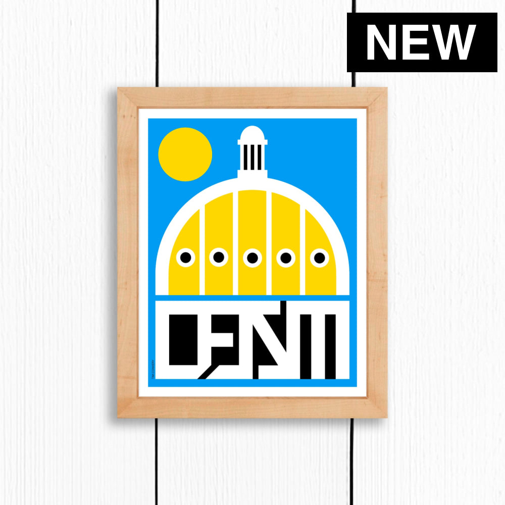 DES MOINES / PRINT COLOR / 8X10 / NATURAL Artwork