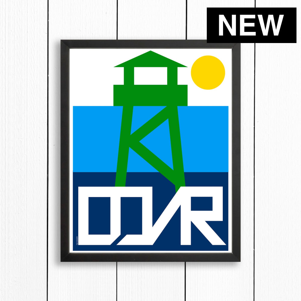 DOVER / PRINT COLOR / 16X20 / BLACK Artwork