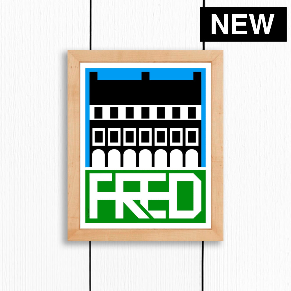 FREDERICTON NB / PRINT COLOR / 8X10 / NATURAL Artwork